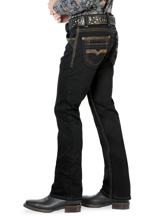 PANTALON HOMBRE LAMASINI LAM1861 JET BLACK