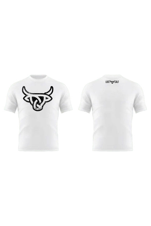 PLAYERA LOST CALF ANGUS TEE WHITE