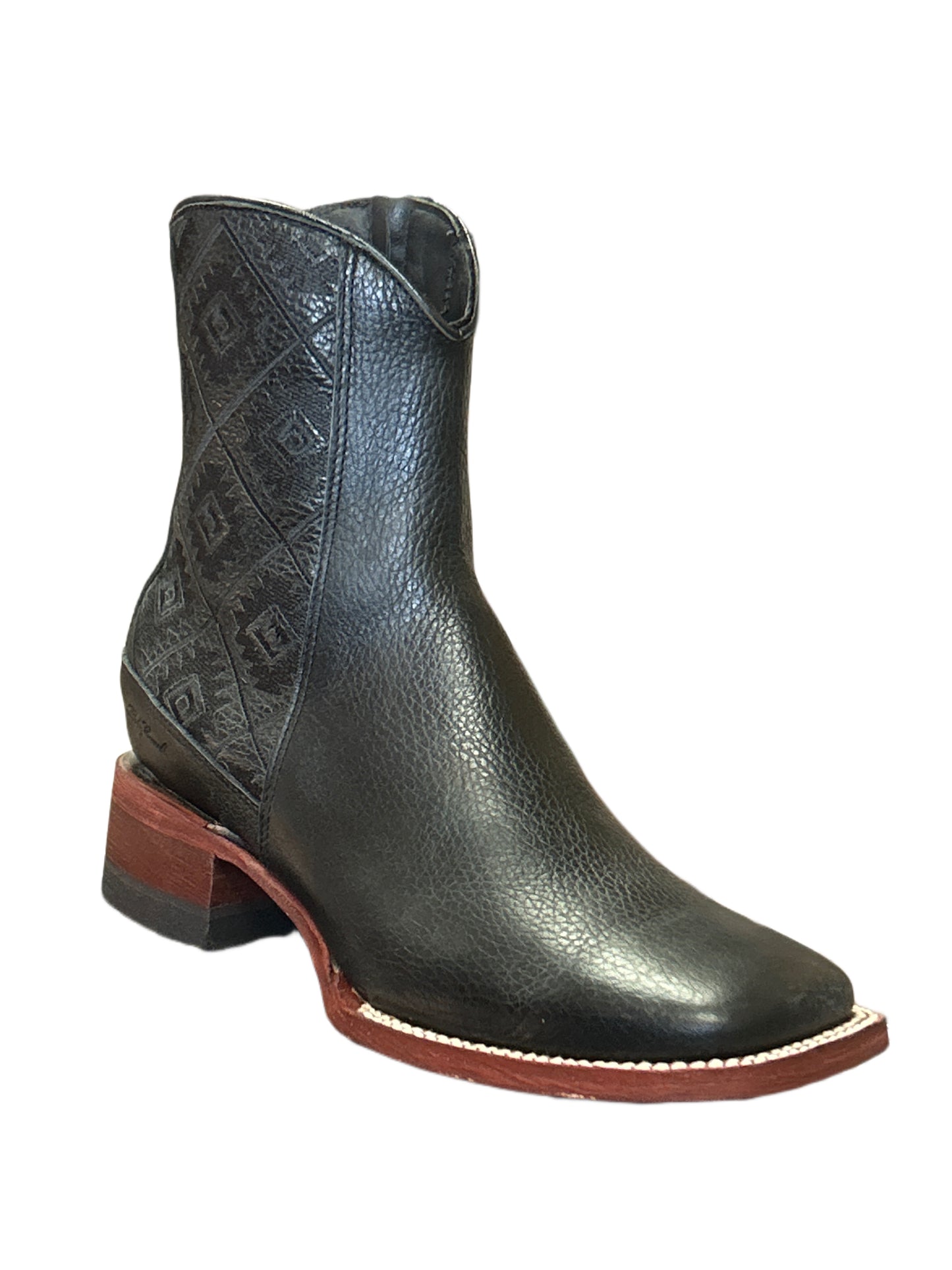 BOTIN DE MUJER EL CANELO CAISSON COLOR NEGRO