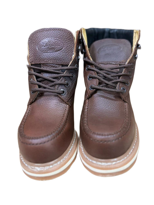 BOTA DE TRABAJO LA SIERRA CRAZY DARK BROWN