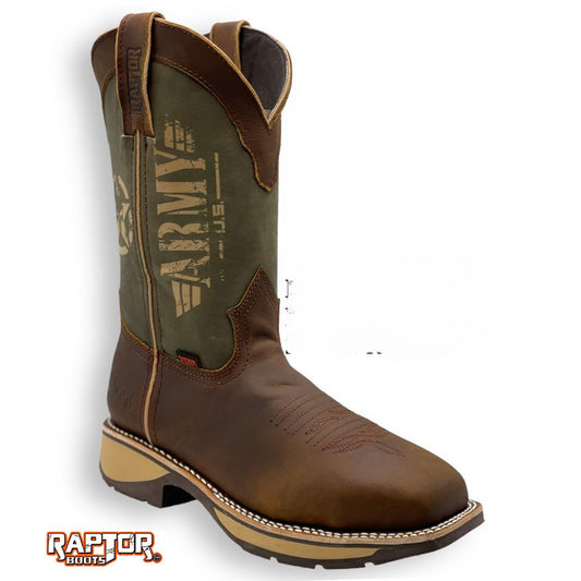 BOTA RAPTOR 205 GRASSO CAFÉ CON CASQUILLO