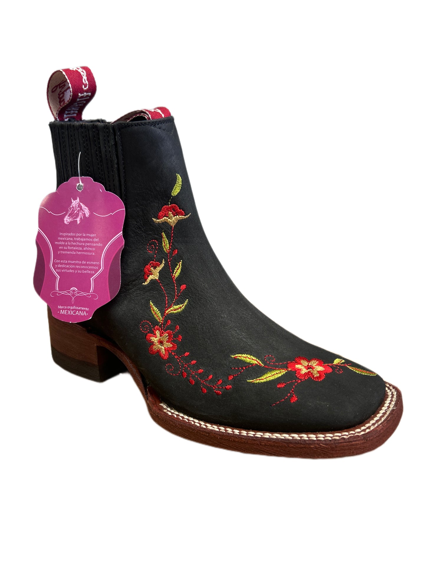 BOTIN EL CANELO MUJER BUCK NEGRO