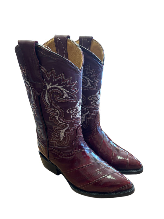 CARRETA BOOTS ANGUILA VINO 099