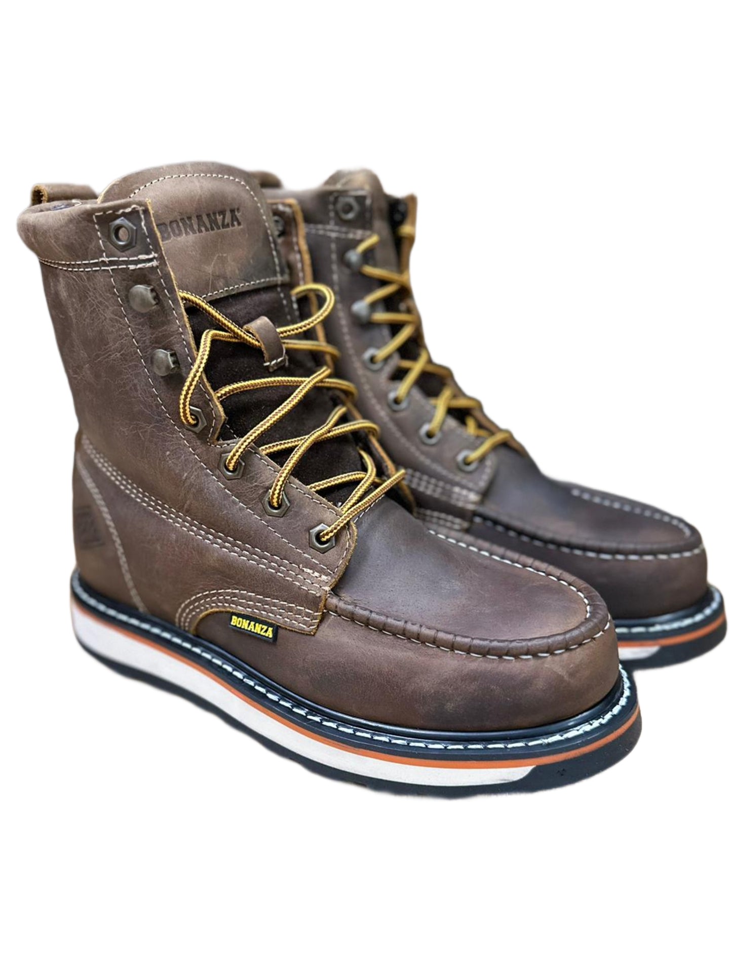 BOTA DE TRABAJO BONANZA BA-813 CRAZY BROWN