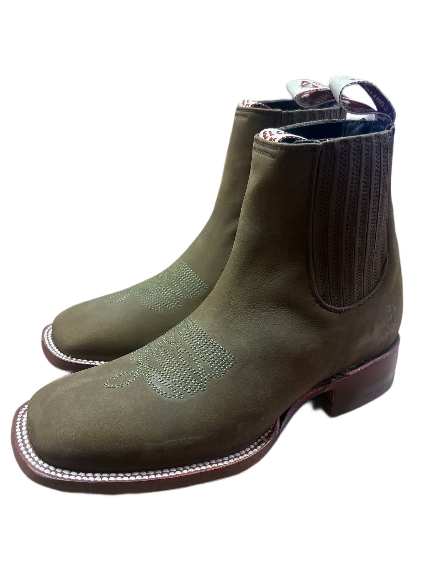 BOTIN EL CANELO BUCK VERDE MUSGO 04