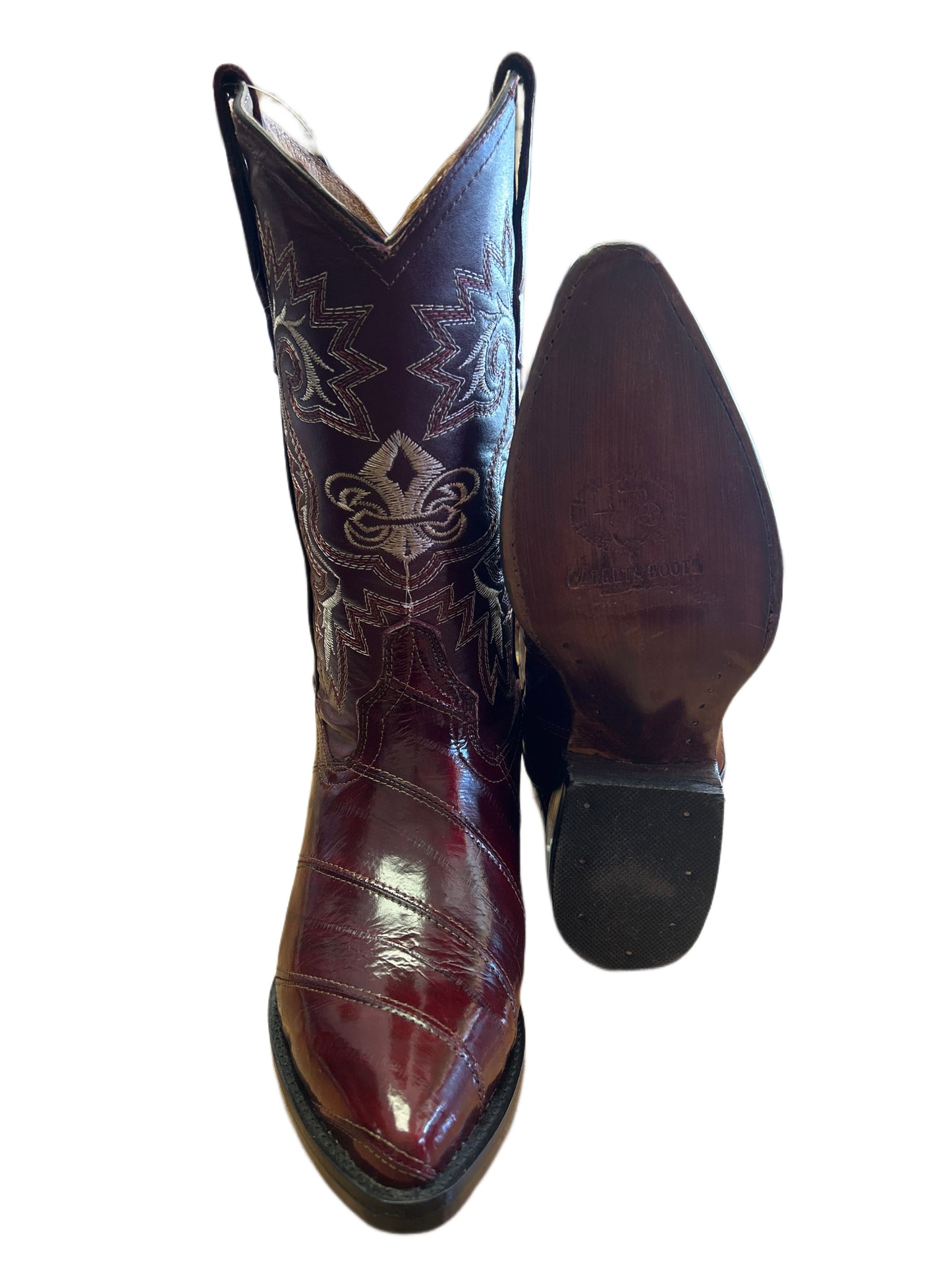 CARRETA BOOTS ANGUILA VINO 099